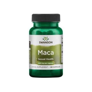 Extract natural de Maca Swanson 500mg, 60 capsule