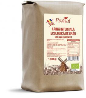 Faina integrala de grau Bio, 3000g