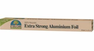 Folie de aluminiu reciclat extra strong, rola 7mx40cm, If You Care