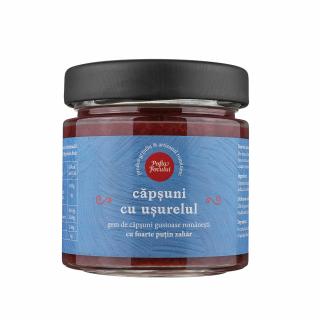 Gem de capsuni cu foarte putin zahar