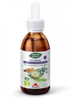 GLUC - formula cu extracte BIO din plante pentru METABOLISMUL GLUCOZEI-DIABET, 50ml cu picurator