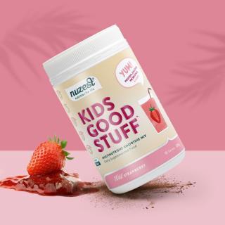 Kids Good Stuff, Shake Proteic cu Multivitamine, Fragi, 225g