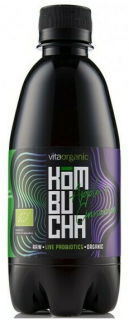 Kombucha cu mere si scortisoara, Bio 330 ml