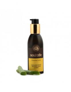 Lapte demachiant cu aloe si apa de trandafir, 150ml - Soultree