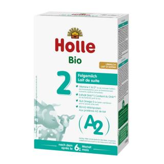 Lapte praf de vaca pentru sugari A2 BIO, Formula 2, 400g - Holle Baby