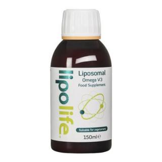 Lipolife - Omega V3 lipozomal, vegan, 150ml