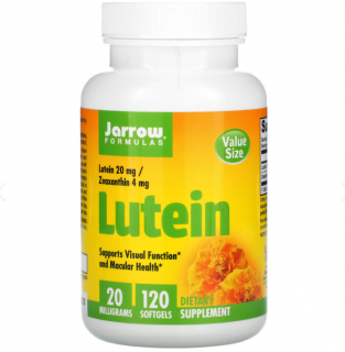 Lutein + Zeaxanthin, 20mg - 120 de capsule (Luteina + Zeaxantina)