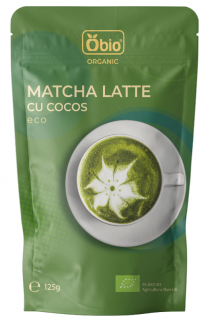 Matcha latte cu cocos BIO, 125g