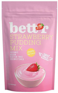 Mix pentru budinca cu capsuni BIO, 150g