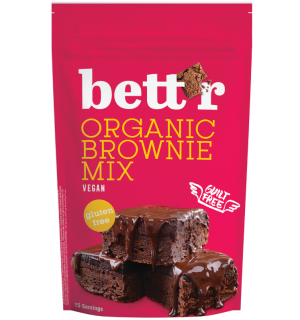 Mix pentru prajitura brownie fara gluten, BIO 400g