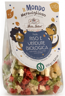 Paste de orez cu sfecla si spanac pentru copii, fara gluten, Bio, 250g
