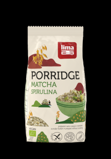 Porridge Express cu matcha si spirulina fara gluten bio 350g Lima