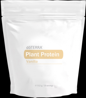 Pudra de proteine din plante cu vanilie, 512 g