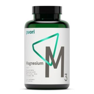 Puori M3 - Complex de Magneziu - Vegan - 120 capsule
