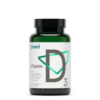 Puori Vitamina D3 - (2500UI) - 120 capsule