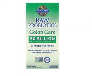 Raw Probiotics Colon Care, pentru ingrijirea colonului, 30 de vcaps
