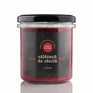 Salata de sfecla coapta cu hrean, 300g