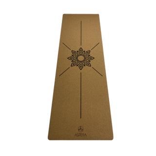 Saltea Yoga Asteya Centered din pluta naturala si TPE 1830 x 610 x 5mm