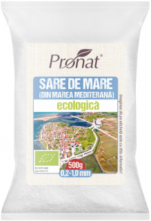 Sare de la Marea Mediterana, BIO 500gr