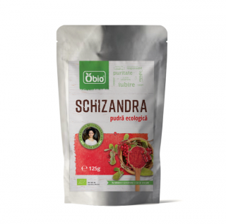 Schizandra pulbere raw BIO, 125g