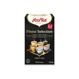 Selectie de ceaiuri BIO finest selection, 34,2g Yogi Tea
