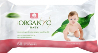 Servetele umede Baby 60 buc Organyc