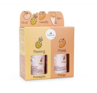 Set ingrijire ten Naturys Fruit Box cu ananas si mango 100ml