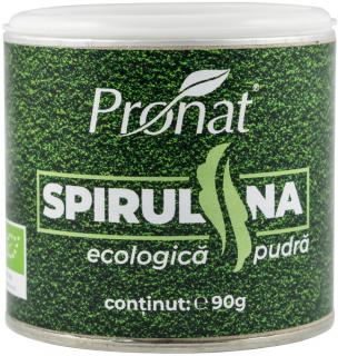 Spirulina Bio, pulbere, 90 g