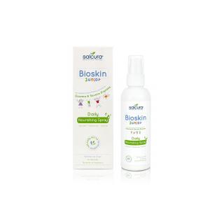 Spray nutritiv Bioskin Junior pt bebelusi si copii, piele foarte uscata cu eczeme, Salcura, 100 ml