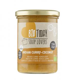 Supa crema in stil indian curry si cocos, bio, 400ml, Bio Today