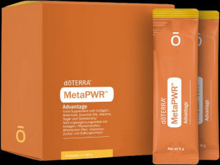Supliment alimentar cu colagen, plante, uleiuri esentiale, vitamine si indulcitori, MetaPWR,   Advantage