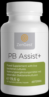 Supliment alimentar cu culturi de bacterii vii ZenGest,   PB Assist+