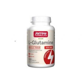 Supliment alimentar L-Glutamine 1000mg, Jarrow Formulas, 100 tablete