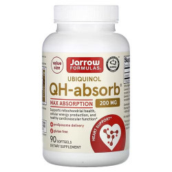 Supliment alimentar Ubiquinol QH-absorb Coenzima Q10 200mg, 90 Capsule