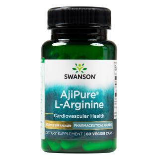 Swanson L-Arginine   L-Citrulline 500mg, 60 Capsule