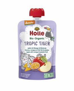 Tropic Tiger - Piure BIO de mere cu mango si fructul pasiunii 100g