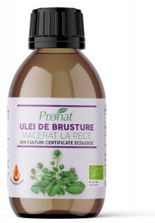 Ulei Bio de brusture macerat la rece, 100ml