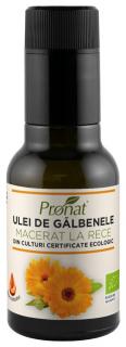 Ulei Bio de galbenele macerat la rece, 100ml