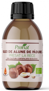 Ulei de alune de padure presat la rece, BIO 100 ml