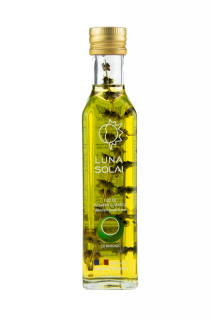 Ulei de floarea soarelui cu busuioc obtinut prin presare la rece 250ml