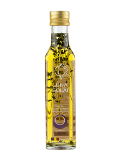 Ulei de floarea soarelui cu cimbru obtinut prin presare la rece 250 ml