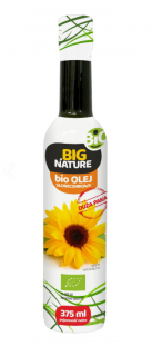 Ulei de floarea soarelui presat la rece bio, 375 ml