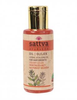 Ulei pentru cresterea parului, 100ml ,   Sattva Ayurveda