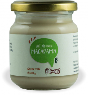 Unt de nuci macadamia raw 200g