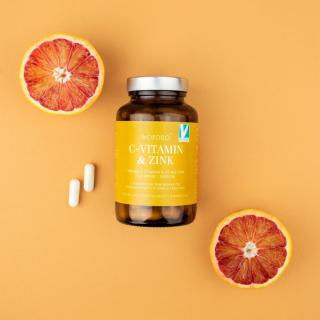 Vitamina C  Zinc NORDBO - Vegan - 100 capsule
