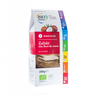 Zahar din flori de cocos, BIO 250g