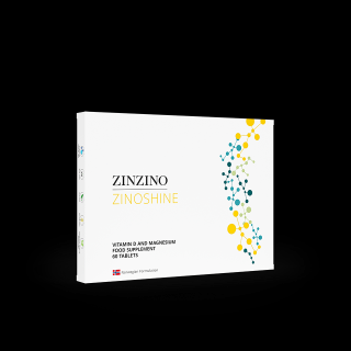 ZinoShine+ (Vitamina D3 si Magneziu, 60 de capsule)