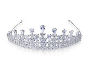 Tiara Borealy Flowers Wedding Pageant Prom