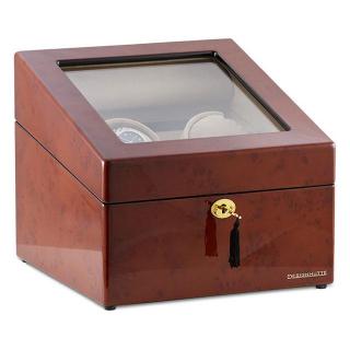 Watch Winder München Brown 2 by Designhütte - Made in Germany - personalizabil