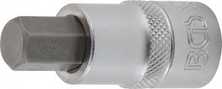 Bit imbus H12 mm in tubulara cu prindere de 1 2,  , lungime 53 mm, BGS 4256